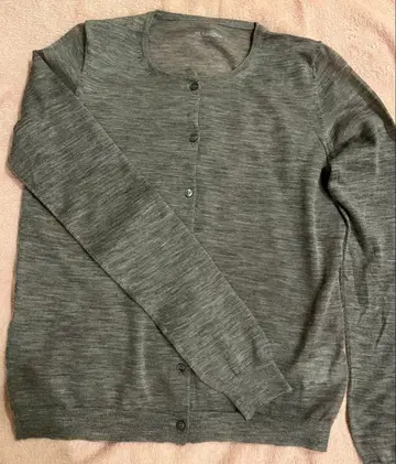 질 샌더 얇은 소재 캐시미어 가디건