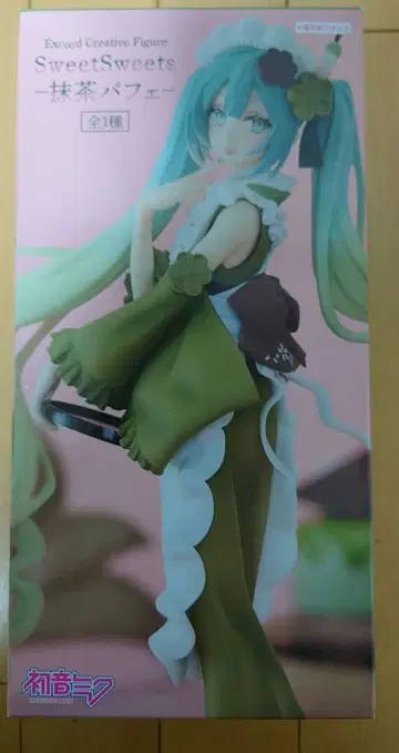 [미개봉] 하츠네 미쿠 말차 파르페 피규어 SweetSweets