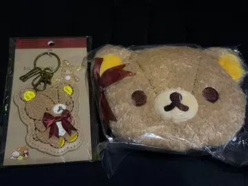 리락쿠마 로프트 한정판 봉제 인형 파우치 키링