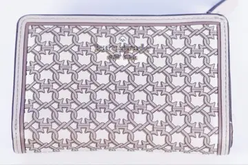 새상품 kate spade 접이식 지갑 기하학 패턴