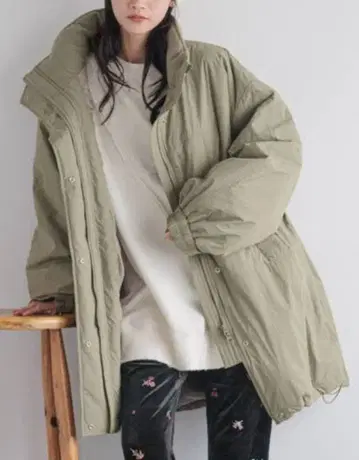 LOWRYS FARM 몬스터 코트 카키