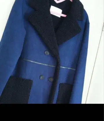 ZARA 페이크 무스탕 롱 코트