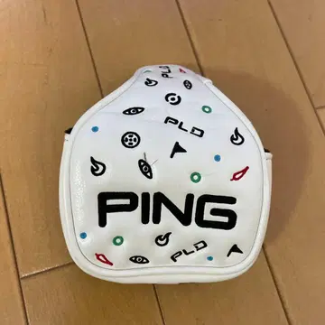 PING PLD 퍼터용 골프헤드커버 화이트