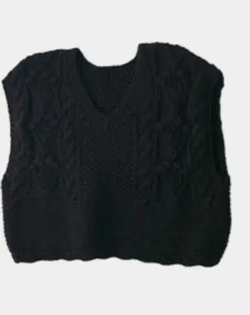 nest Robe 페루 보블 니트 베스트 ( BLACK)