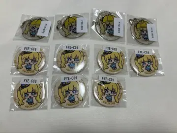 츠키카 사라다 페인 유치원 웹폰 캔뱃지 아크릴 참 [ 미사용 새상품 ]