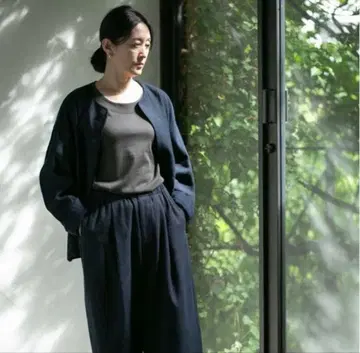 위르겐 레엘 수피마 천축 티셔츠 브라운