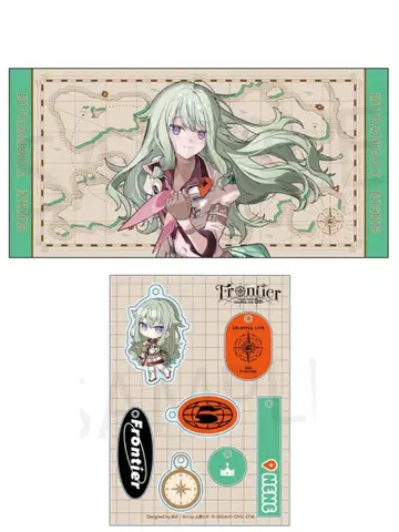 프로세카 쿠사나기 네네 세카라이 5th 타월 미니 캐릭터 아크릴 키링