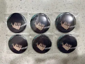 주술회전 사멸회유 후시구로 메구미 캔뱃지 6개 세트