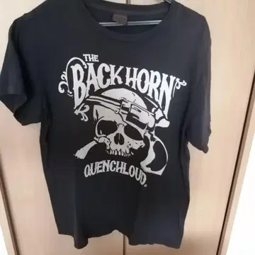 THE BACK HORN QUENCHLOUD 쿠엔치라웃 콜라보 티셔츠