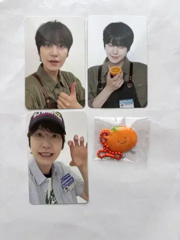 SUPER JUNIOR Market 트레이딩 카드+마랑 키링 규현