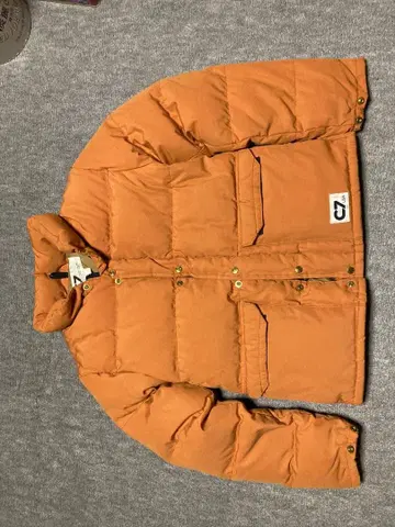 C7 오렌지 다운 자켓 XS