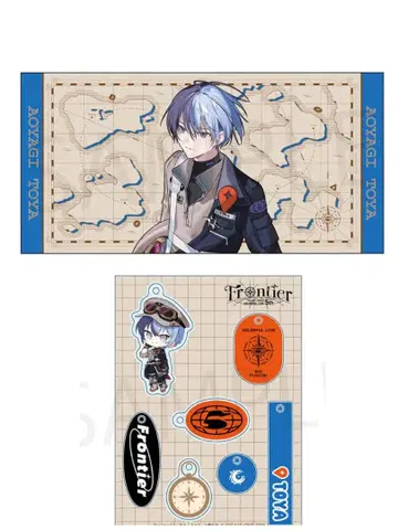 프로세카 아오야기 토야 세카라이 5th 타월 미니 캐릭터 아크릴 키링