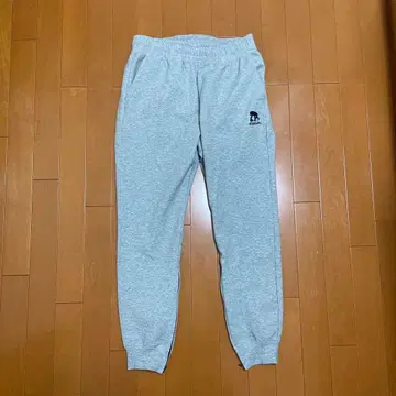 EGOZARU 그레이 맨투맨 조거 팬츠 로고 L 사이즈