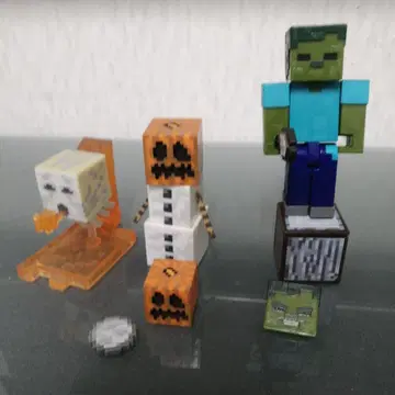 마인크래프트 블록 피규어 세트