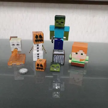 마인크래프트 블록 피규어 세트