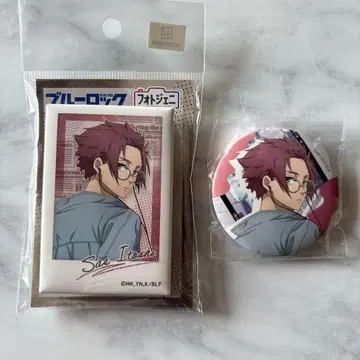 이토시 사에 휴일 안경 캔뱃지 사진 포토제닉 캔뱃지 미개봉 새상품