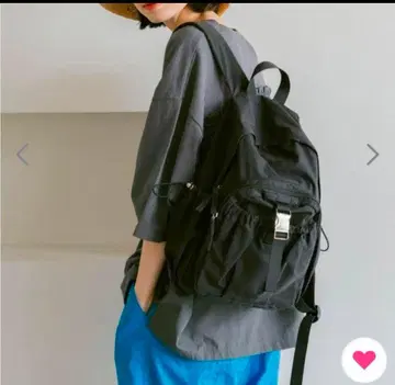 niko - 니코앤드 오리지널 개더 라이트 데이팩 백팩 블랙