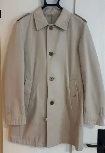 COMME CA ISM 베이지 스텐카라 코트 M