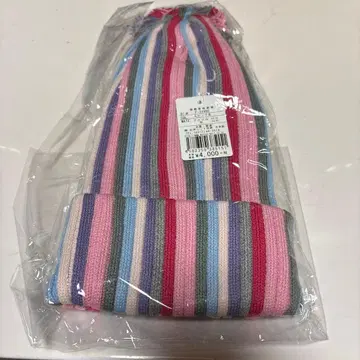 [ 미사용 새상품 ] 택 포함 마츠이 니트기켄 니트 모자