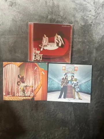 King & Prince HEART 3 형태 세트