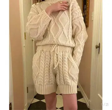 [ nugu ] 니트 셋업 상하의 묶음 판매