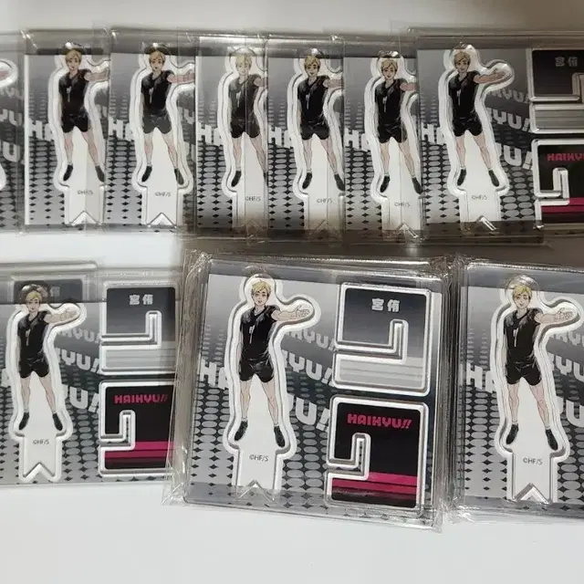 하이큐 미야 아츠무 JCS 한정 원화 아크릴 스탠드