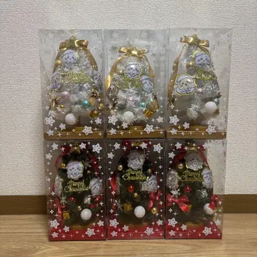 치이카와 (먼작귀) 크리스마스 트리 2종 6세트