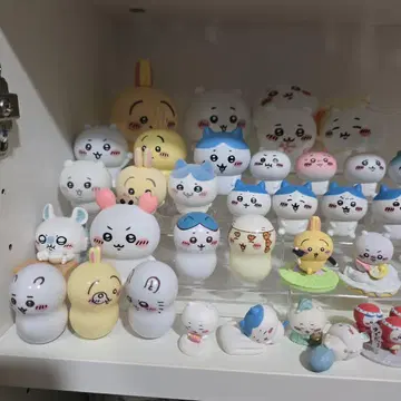 치이카와 (먼작귀) 토끼 하치와레 모몽가 랏코 시사 피규어 일괄