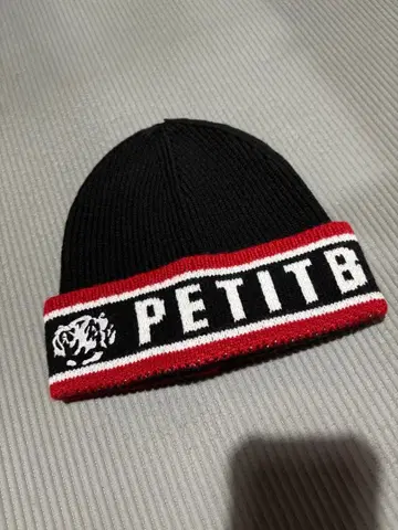 Petit Brabancon 니트 모자 빨간색 미사용 새상품