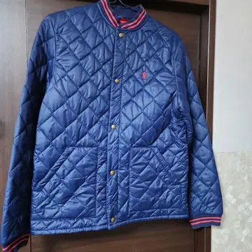 폴로 랄프 로렌 네이비 퀼팅 자켓