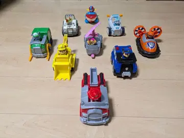 파우 트롤 캐릭터 카 9대 세트