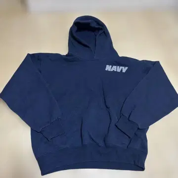 Soffe NAVY 후드 부착 맨투맨 M 네이비