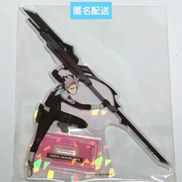 괴수8호 반짝이는 홀로그램 아크릴 스탠드 나루미 겐