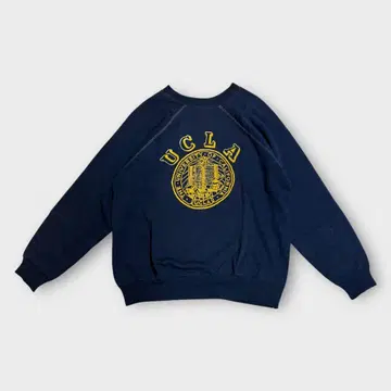 80s USA UCLA 맨투맨 XL 빈티지 네이비