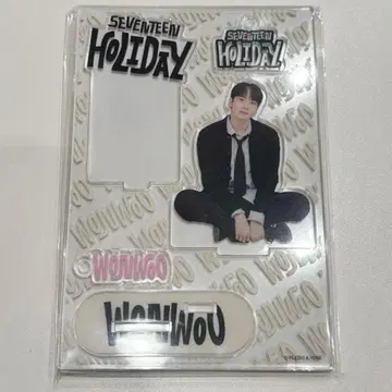 SEVENTEEN HOLIDAY 원우 WONWOO 아크릴 스탠드