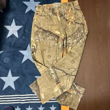 huf 크로머 팬츠 카모 패턴 사이즈 30