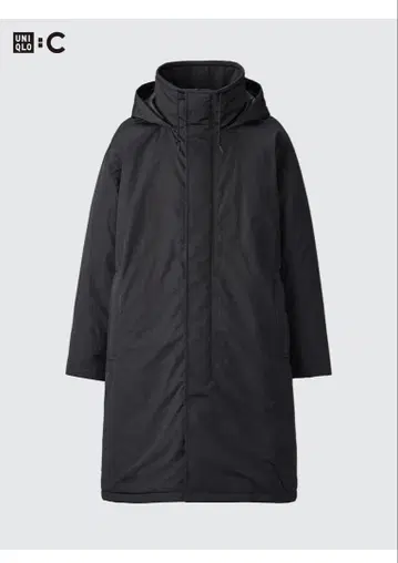 유니클로 c 후디드 코트 S