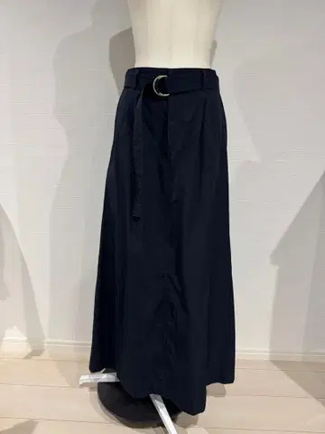 journal standard luxe! 네이비 롱 스커트 벨트 포함