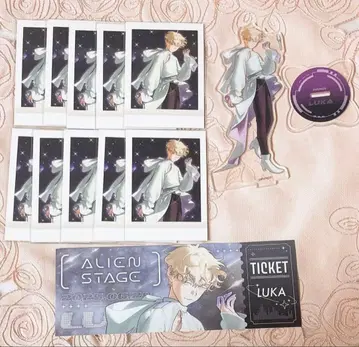 에이리언 스테이지 파샤코레 타치에 아크릴 스탠드 애니메이트 특전 루카
