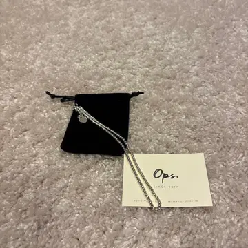 Ops. silver925 초커