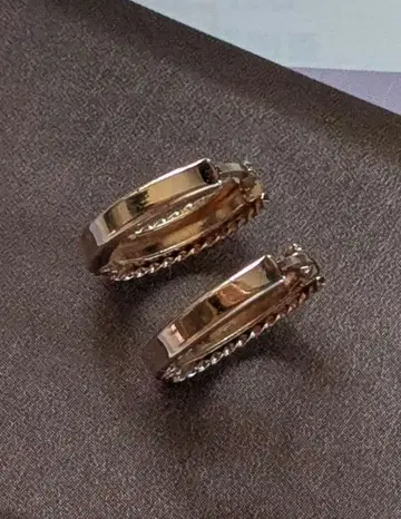 10K 후프 귀걸이 2way 타입