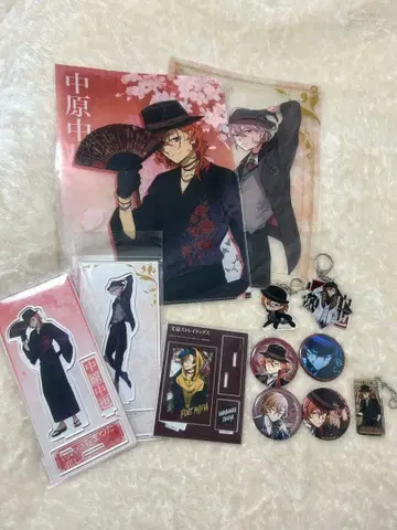 문호 스트레이독스 나카하라 츄야 굿즈 세트