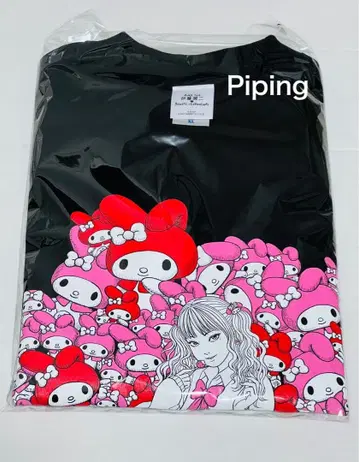 [ XL 사이즈 ] 이토 준지 x 산리오 캐릭터즈 토미에 T셔츠 기모노