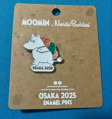 무민 핀 배지 만국박람회 한정판 북유럽관 Expo2025 Moomin
