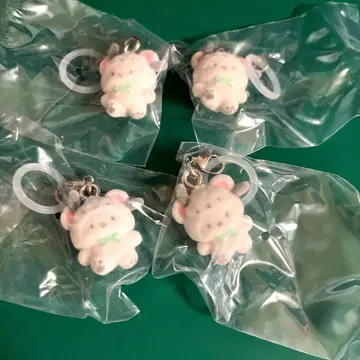 산리오 메지루시 액세서리 복슬복슬 스노우 포차코