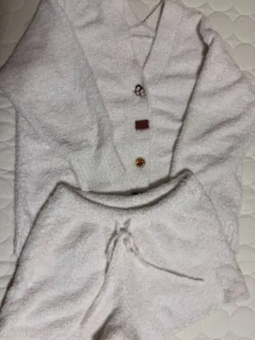 스나이델 홈 상하의 세트 발렌타인 스위트 버튼 룸웨어