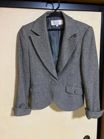 그레이 테일러드 자켓