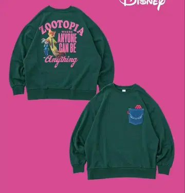 새상품 로데오 크라운 와이드 보울 Zootopia BBF 맨투맨 상의