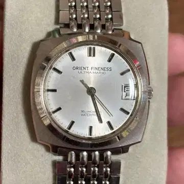 ORIENT FINENESS 자동 와인딩 손목시계 오버홀 완료