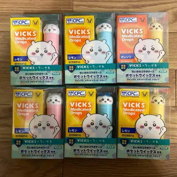 VICKS 치이카와 (먼작귀) 콜라보 6개 세트